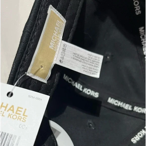 NWT- MICHEAL KORS Baseball Hat, Velcro Adjustable Strap. - Picture 4 of 7